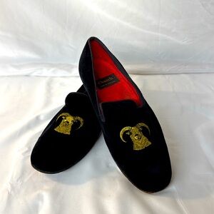 Church’s Velvet shoes with Ram’s Head